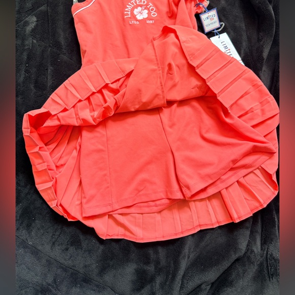 Limited Too Neon Pink Spaghetti-Strap Summer Dress - Picture 4 of 5